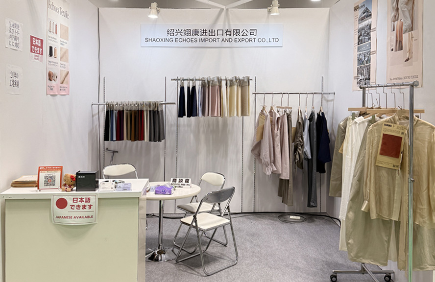 Shaoxing Echoes Textile Co., Ltd esittelee FaW TOKYO 2026 -messuilla onnistuneen johtopäätöksen