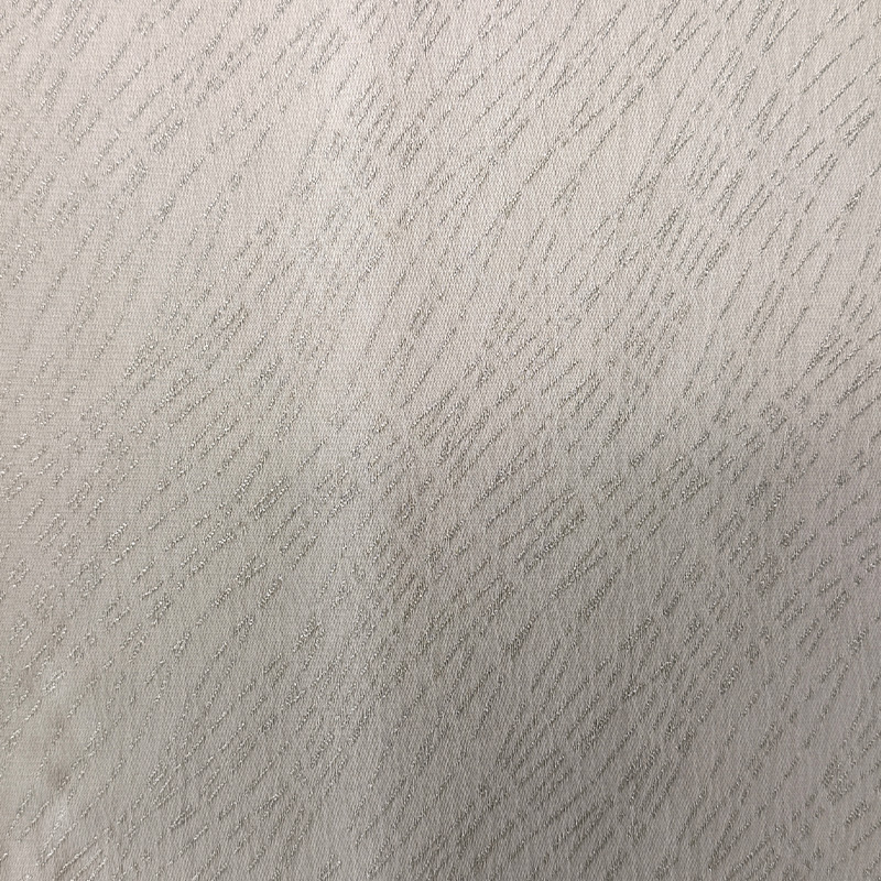 Asetaatin kaltainen jacquard-kangas – diagonaaliset teksturoidut Lurex-raidat